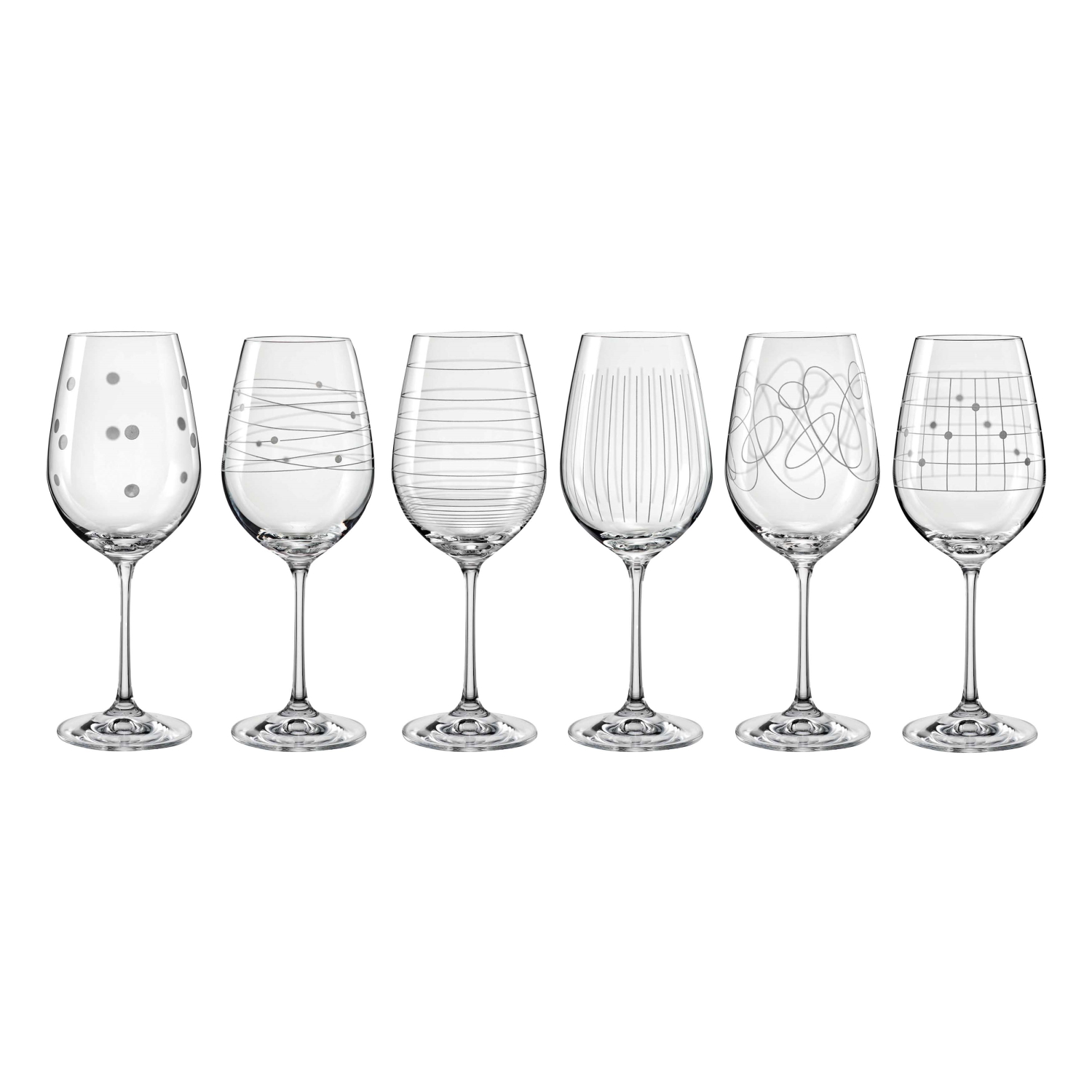 Bohemia Elements Wine Glass Setc6 450ml-3