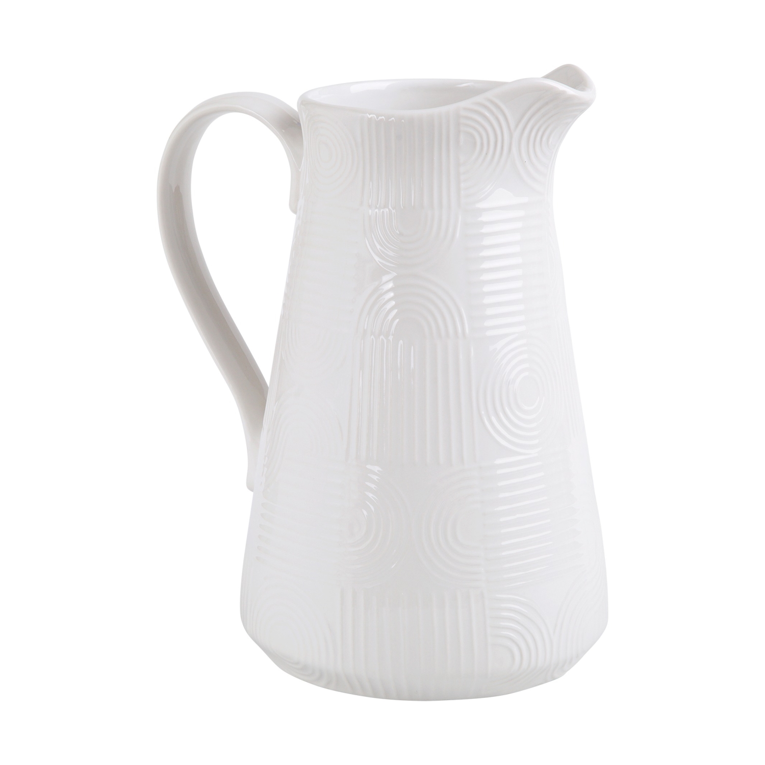 Maxwell & Williams Arc Jug 2.4lt White Gift Boxed-2