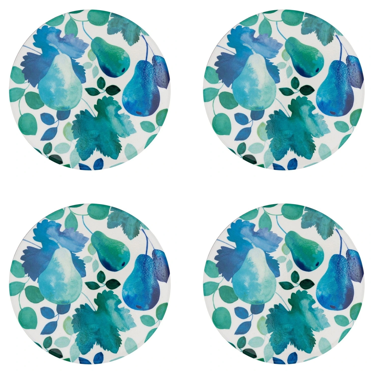 Maxwell & Williams Giverny Ceramic Coaster 10.5cm Set of 4 Gift Boxed-1