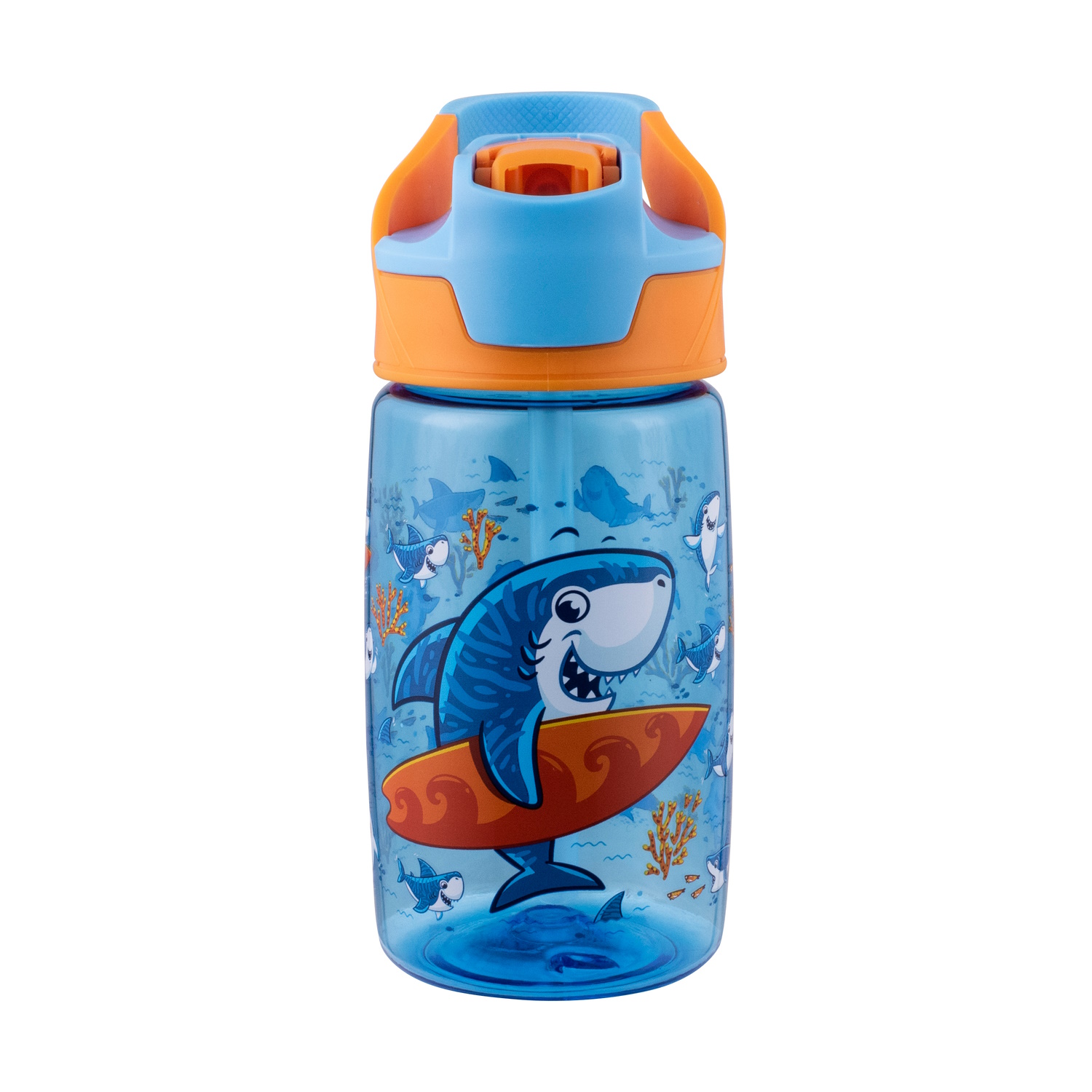 Avanti YumYum Tritan Bottle 450ml Sharki-1