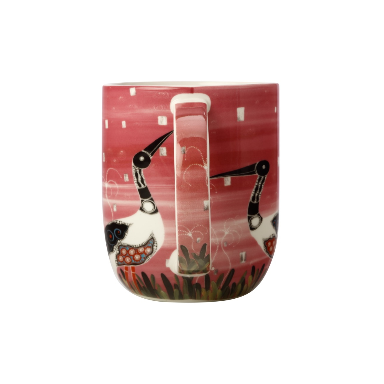 MW Melanie Hava Jugaig-Bana-Wabu Mug 440ML Jabirus Pink Gift Boxed-2