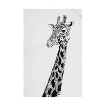 MW Marini Ferlazzo Wildlife Tea Towel 50x70cm African Giraffe