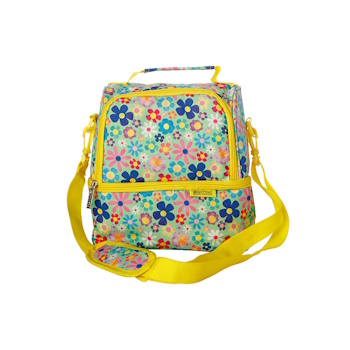 Maxwell & Williams Kasey Rainbow Be Kind Insulated Lunch Bag Flowers
