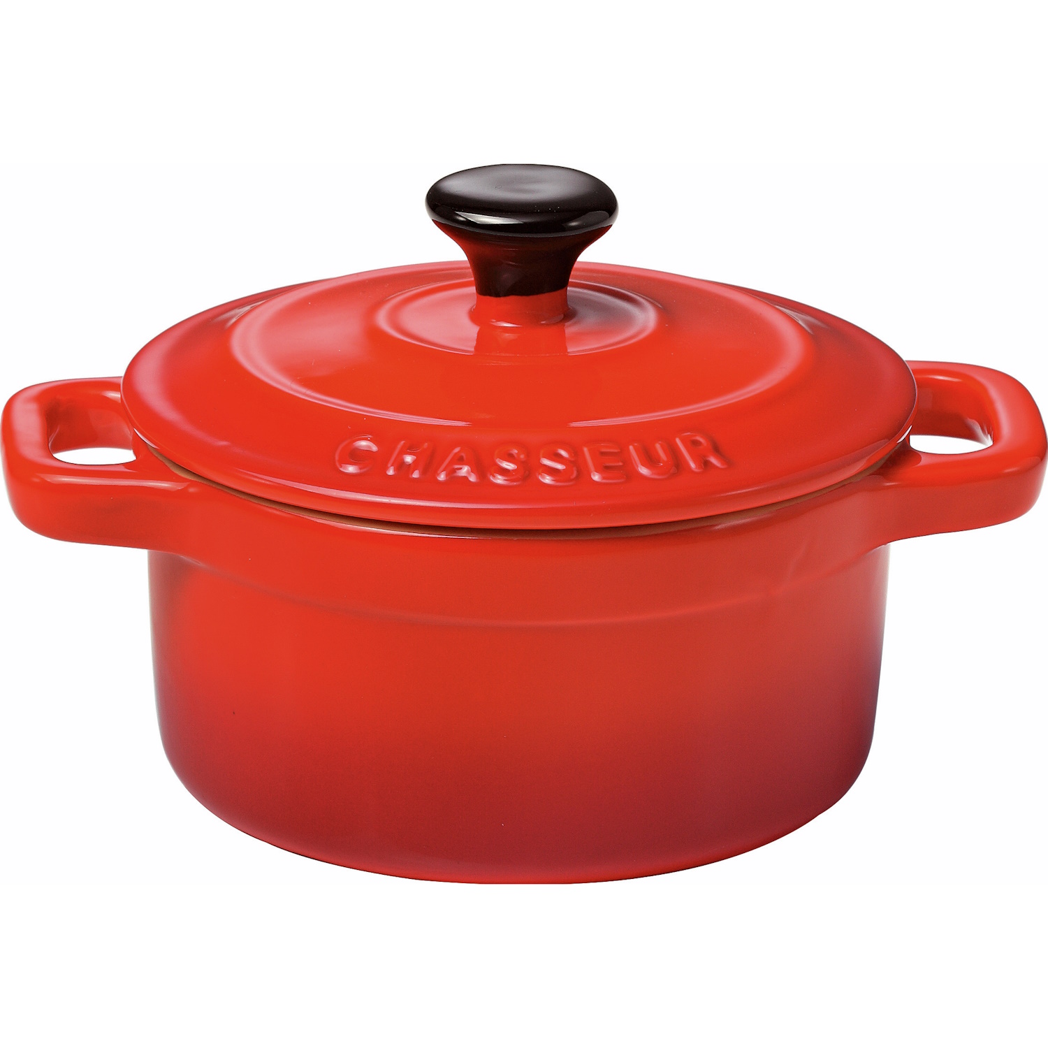 Chasseur La Cuisson Mini Cocotte 10cm Set of 6 Inferno Red