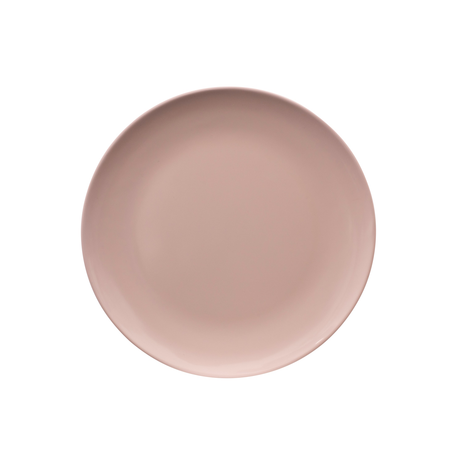 Serroni Melamine Plate Pastel Pink 25 cm-1