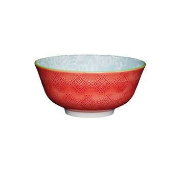 Mikasa Does it All Bowl 15.7cm - Grey Floral