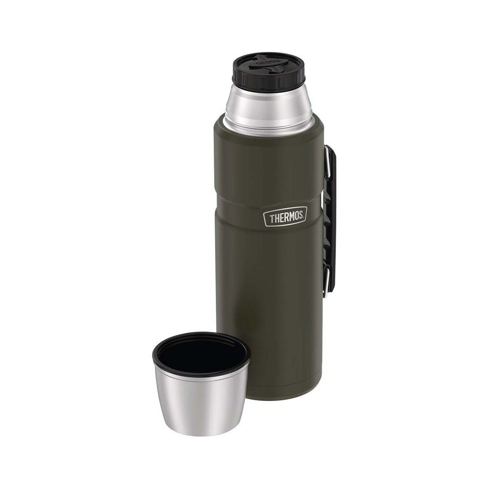 Thermos 2L Stainless King™ Stainless Steel Vacuum Insulated Flask Army Green