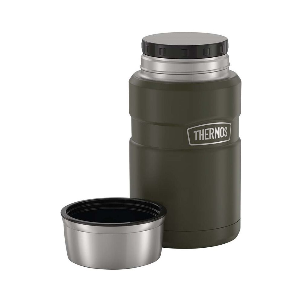 Thermos Stainless King Stainless Steel Vacuum Insulated Food Jar 710ml  Army Green