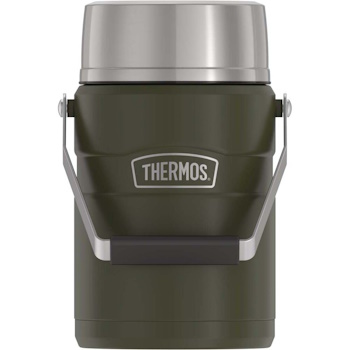 Thermos Stainless King Stainless Steel Vacuum Insulated Food Jar 1.39L Army Green