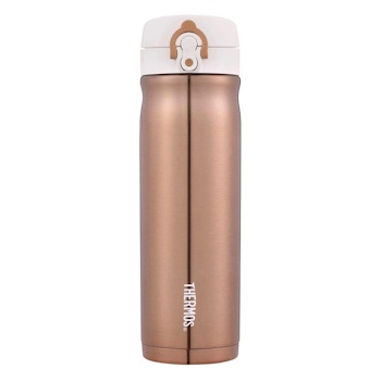 Thermos Stainless Steel Vacuum Insulated Bottle  Rose Gold 470ml