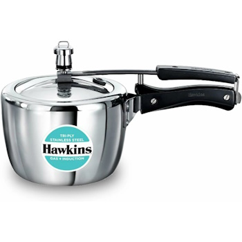 Hawkins 2.5 Litre Triply Stainless Steel Pressure Cooker - HSST25