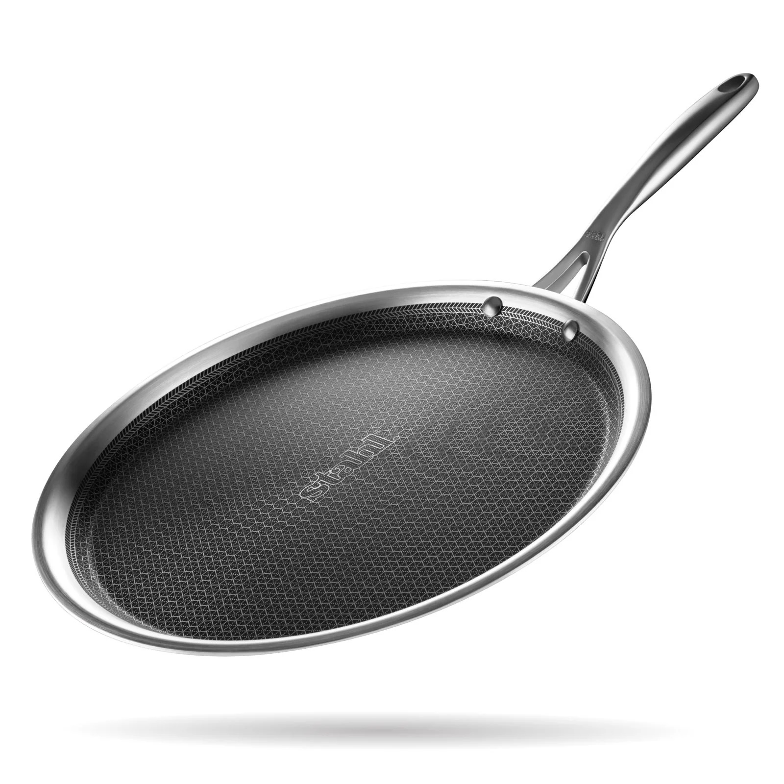 Stahl 32cm Dosa Tawa - Triply Artisan Hybrid Series -1