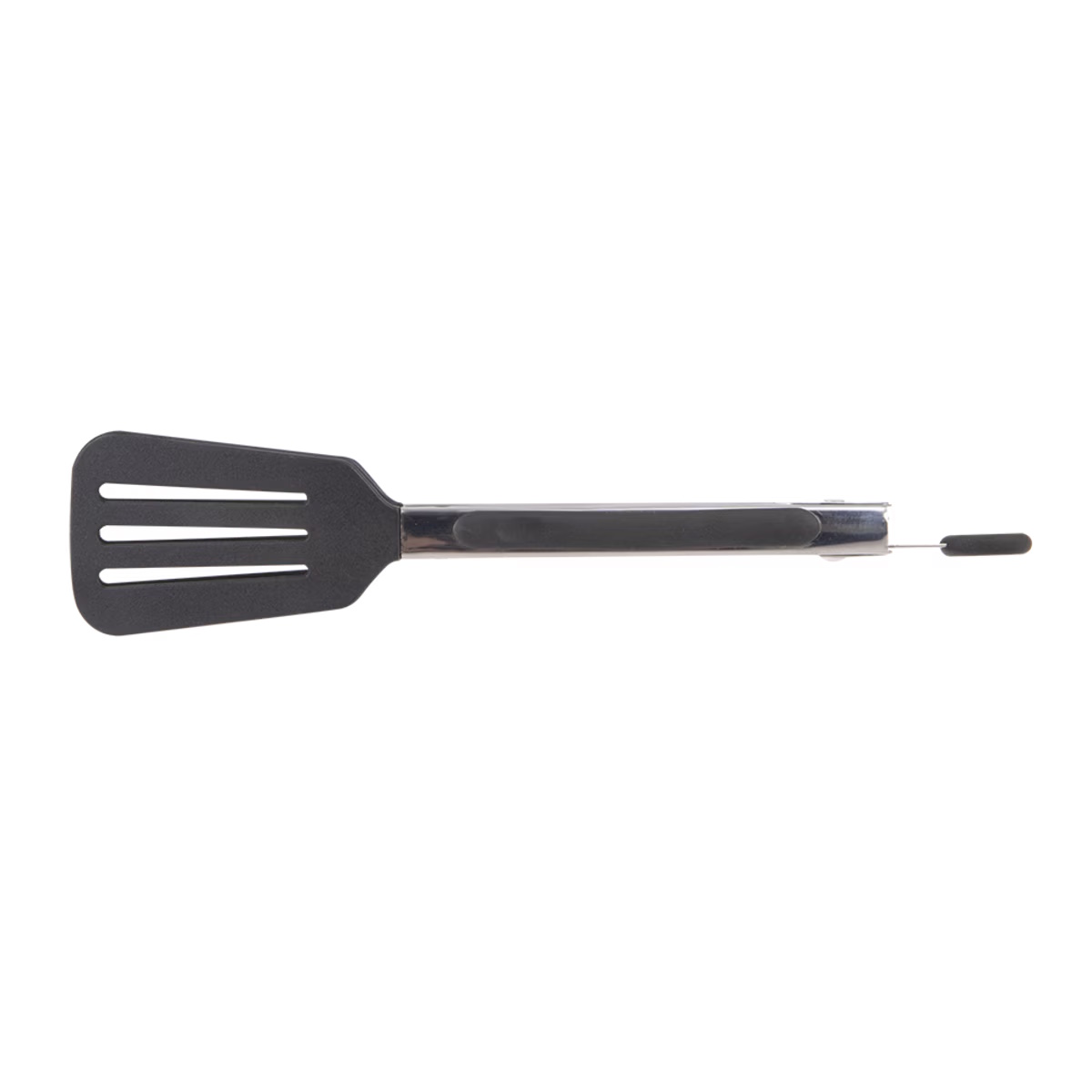 Appetito Mini Nylon Spatula Tongs 18cm Black