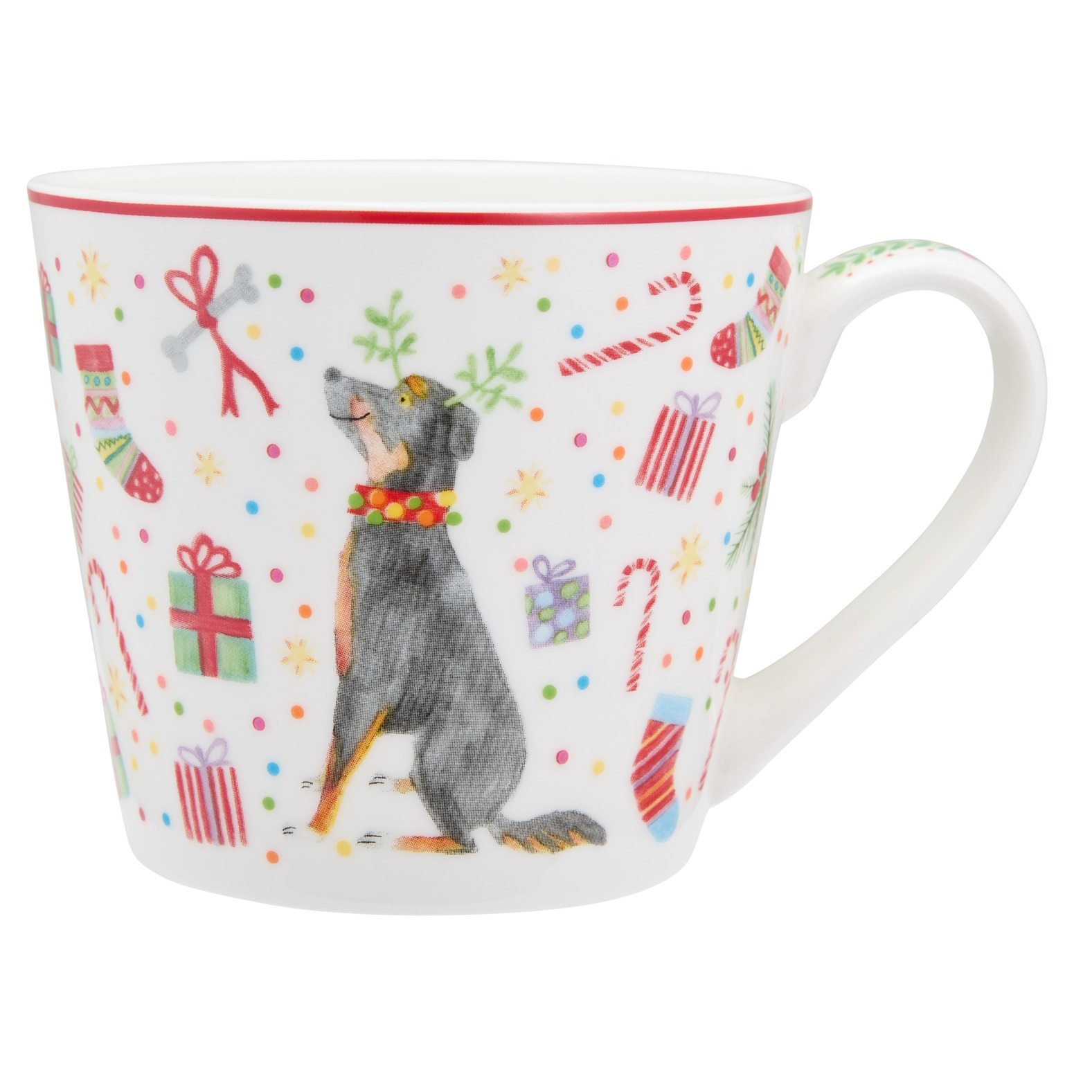 Maxwell & Williams Jolly Joy Joy Mug 400ML Dog Gift Boxed-3