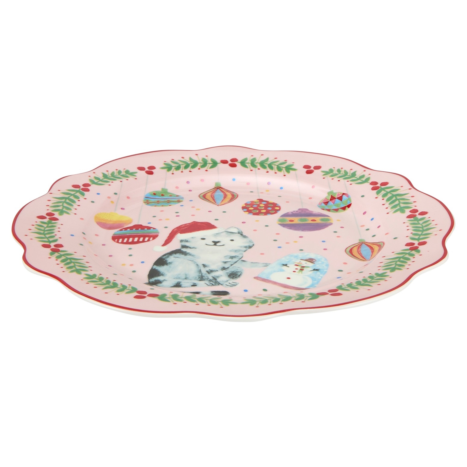 Maxwell & Williams Jolly Joy Joy Plate 20cm Cat Gift Boxed