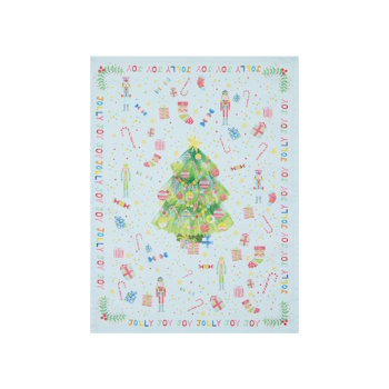 Maxwell & Williams Jolly Joy Joy Tea Towel 50x70cm Gift Boxed