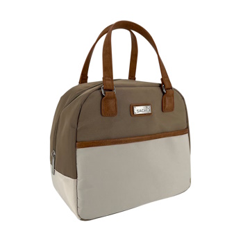 Sachi Style 237 Insulated Cali Lunch Bag Plain - Latte-Cream