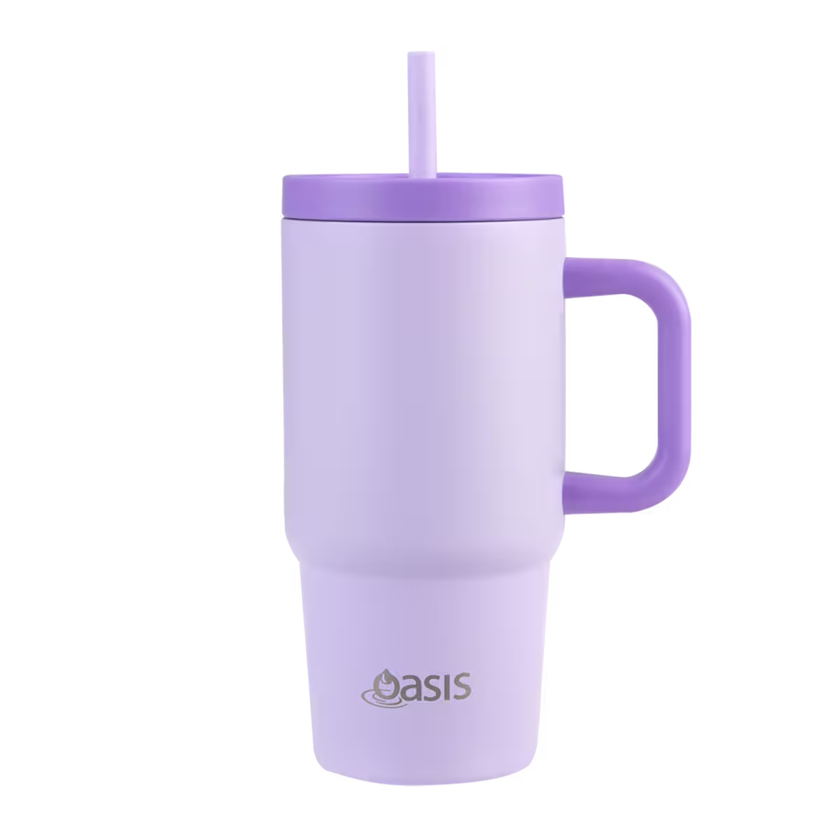 Oasis Stainless Steel Double Wall Insulated Jnr Commuter Travel Tumbler 700ml Lilac-1