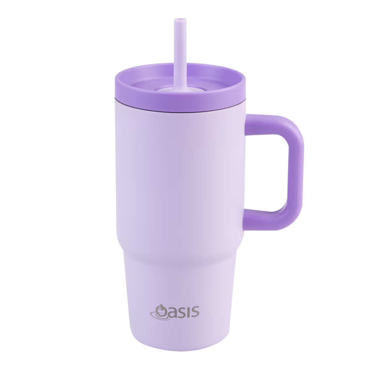 Oasis Stainless Steel Double Wall Insulated Jnr Commuter Travel Tumbler 700ml Lilac