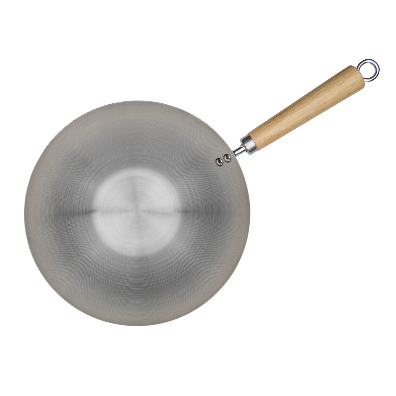 Pyrolux Wok with Wood Handle 30cm-2