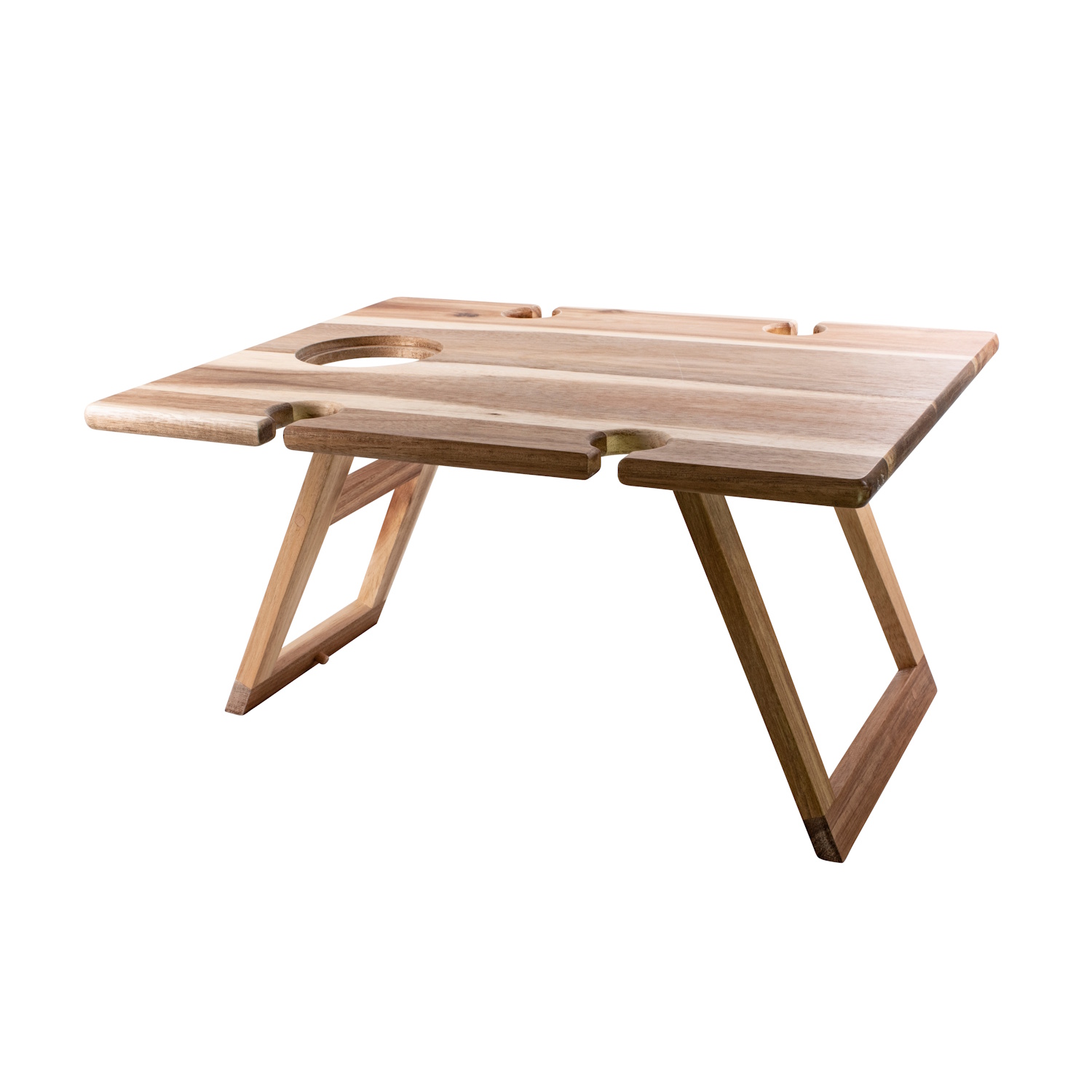 Peer Sorensen Folding Wine/Picnic Table Acacia 48 x 38 x 25cm-1