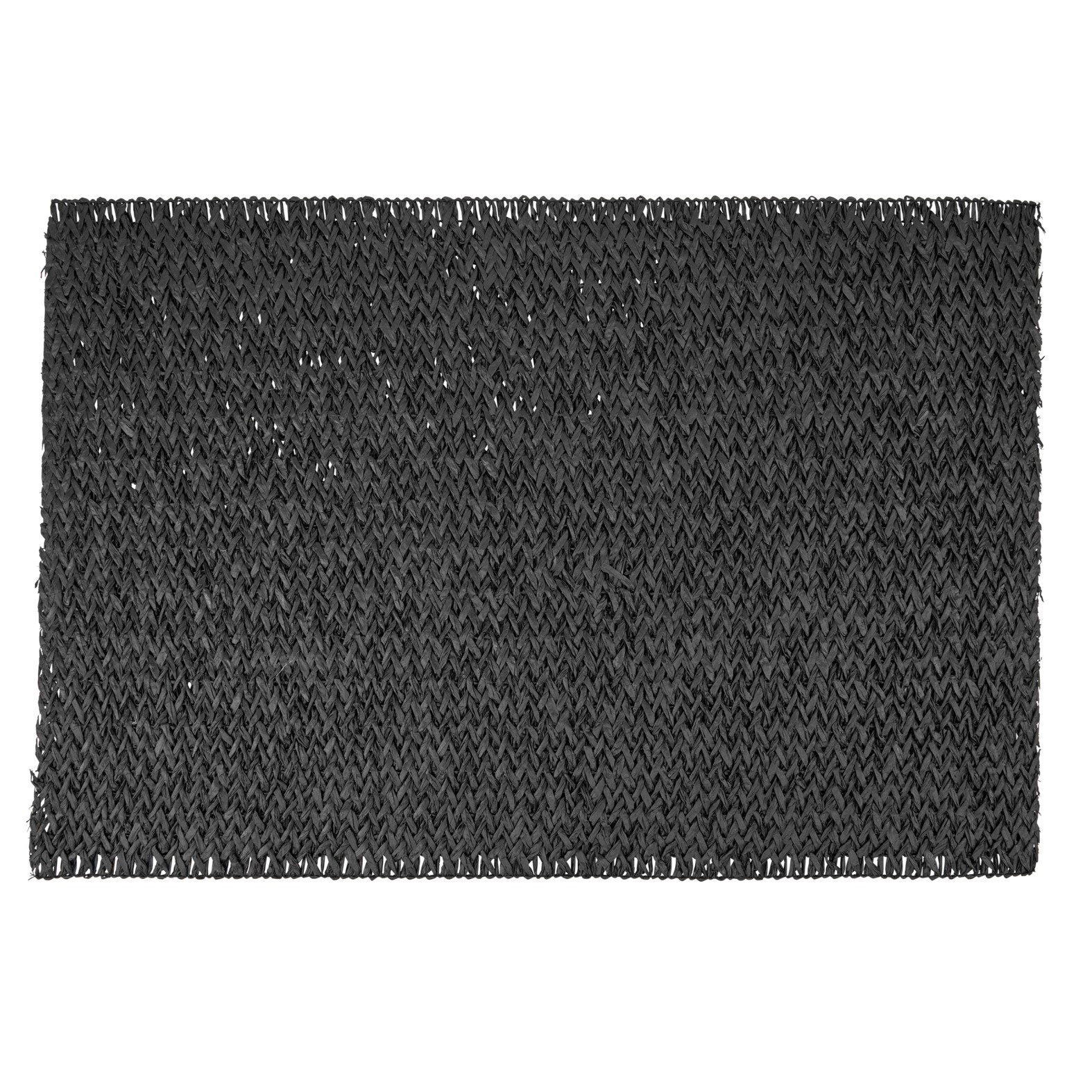 Maxwell & Williams Table Accents Woven Placemat 45x30cm Black-1