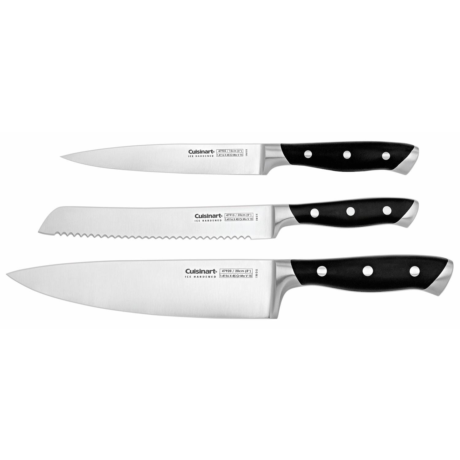 Cuisinart 3 Piece Kitchen Knife Set-1