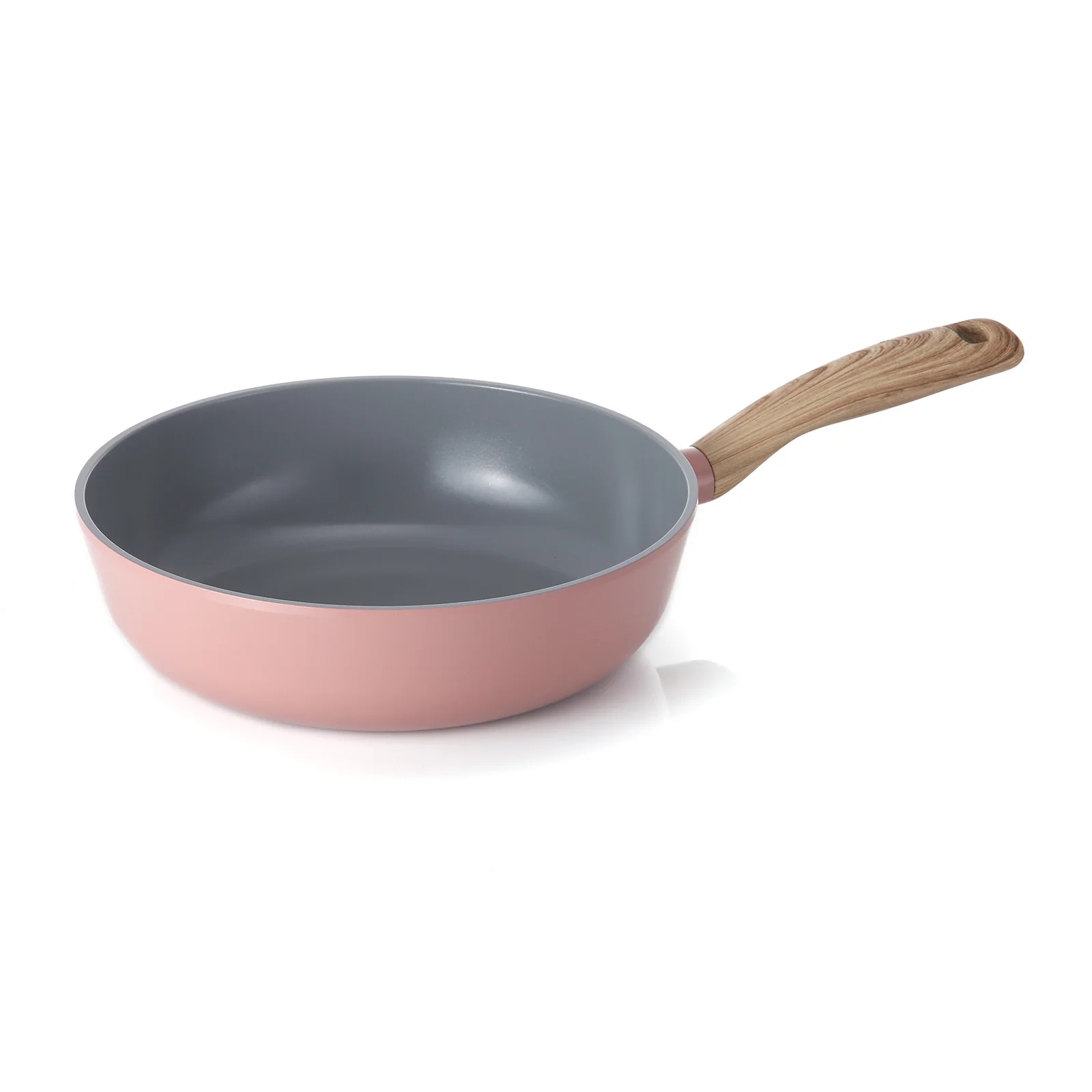 Neoflam Retro 26cm Chef pan 3.3L Induction Pink Demer-1