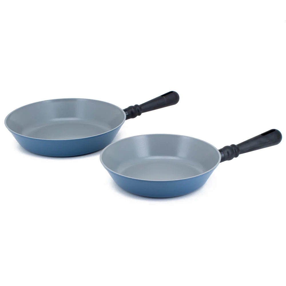 Neoflam Twin pack - 24cm & 28cm Fry pans - Blue-1