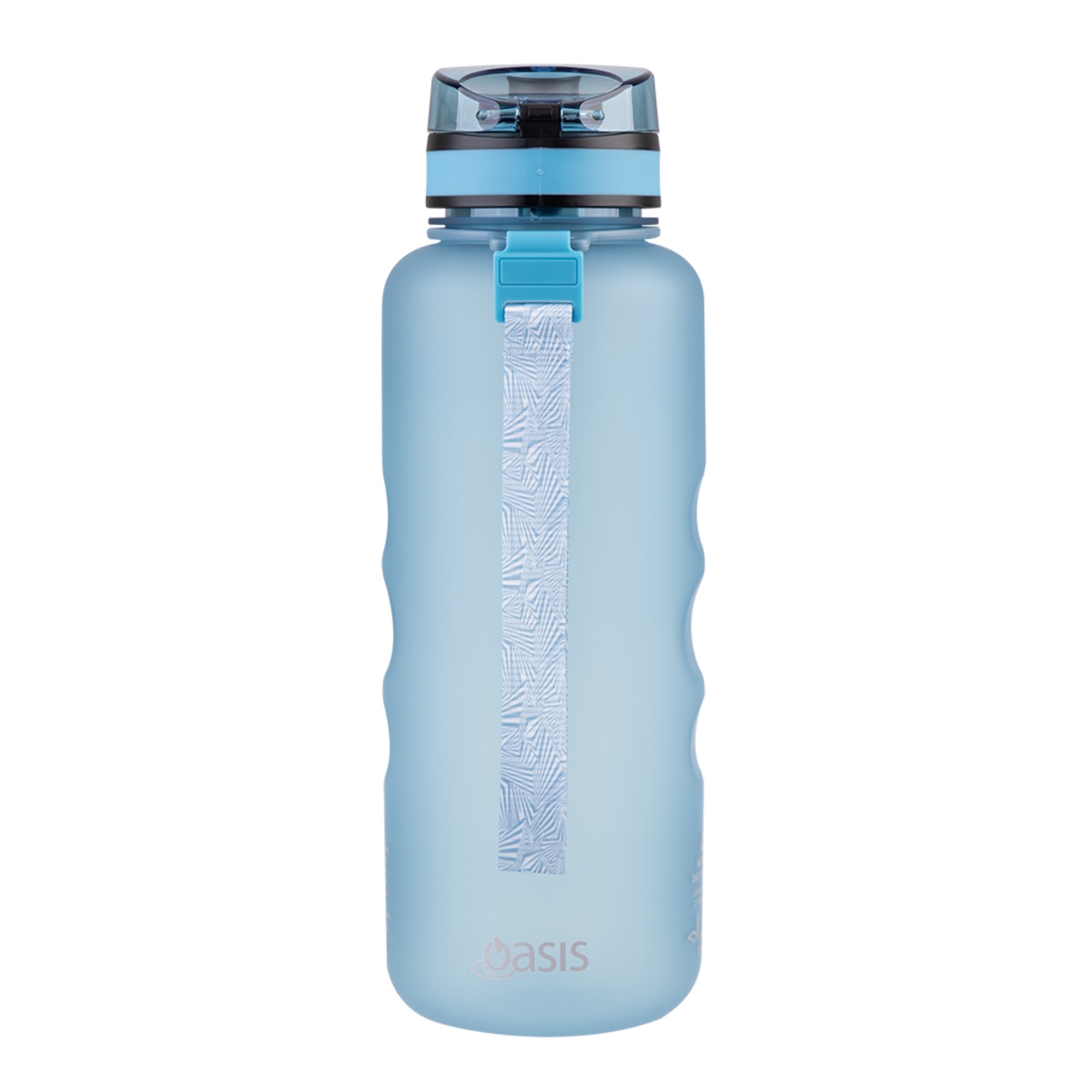 Oasis Tritan Motivational Sports Bottle 1.5l Glacier Blue-2