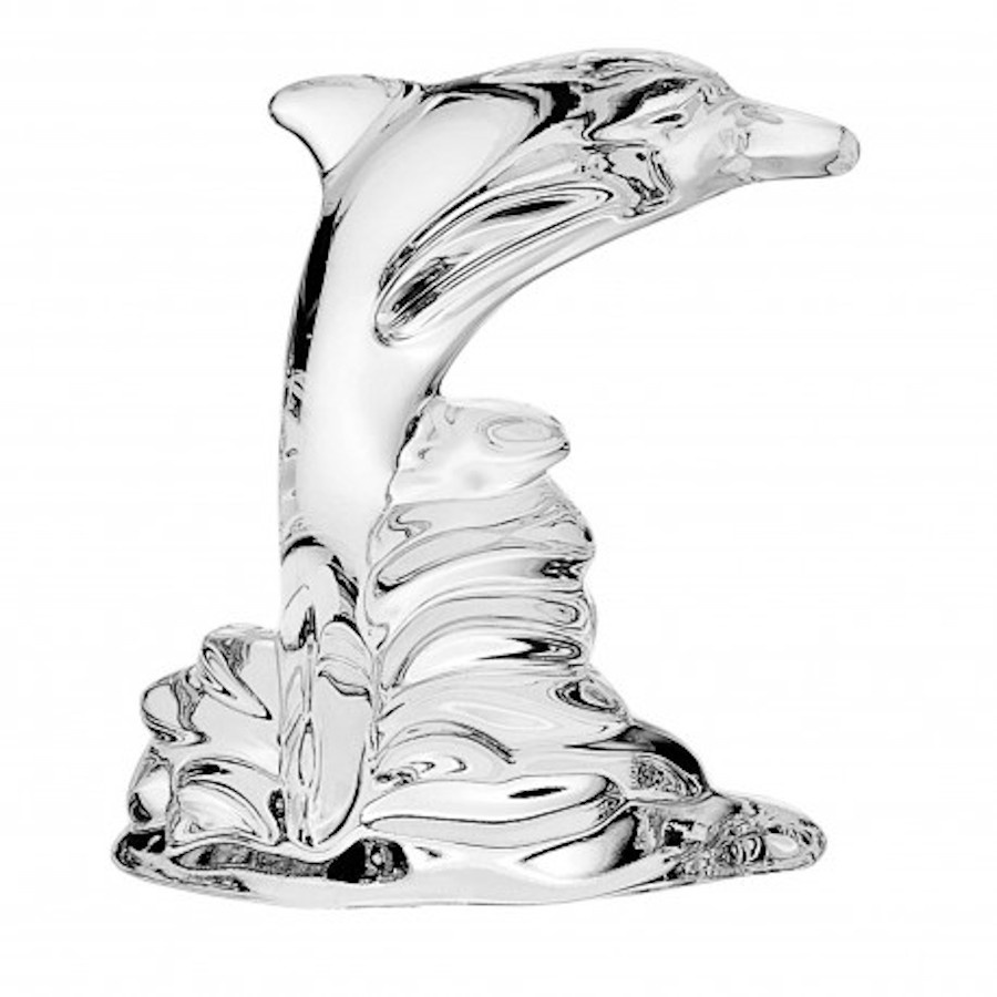 Bohemia Crystal Dolphin Figurine 7cm-1