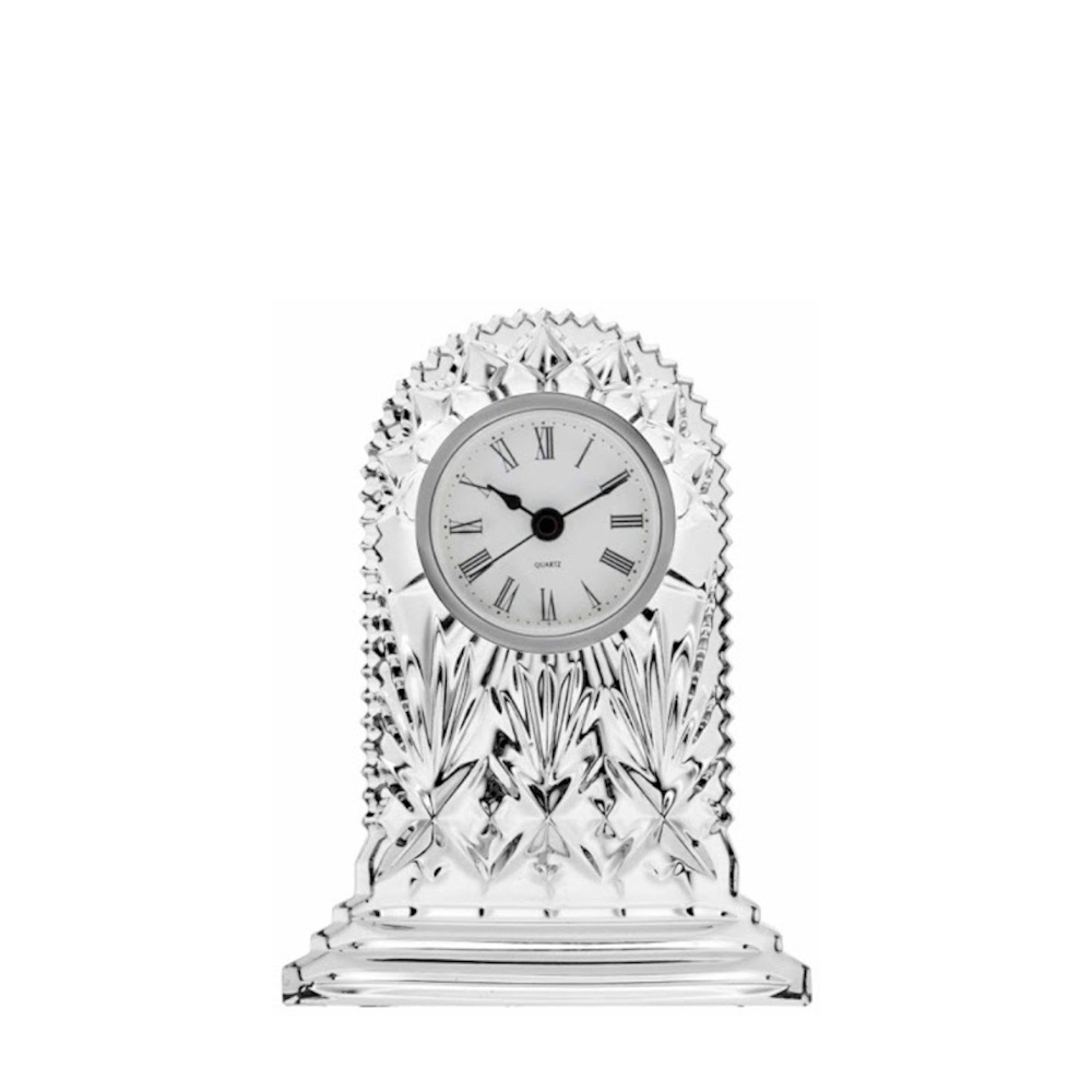 Bohemia Crystal Clock Stand 17.5cm-1