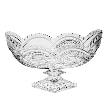 Bohemia Crystal Denise Footed Bowl 31cm