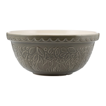 MASON CASH In The Forest Fox Grey Mixing Bowl 29cm/4L