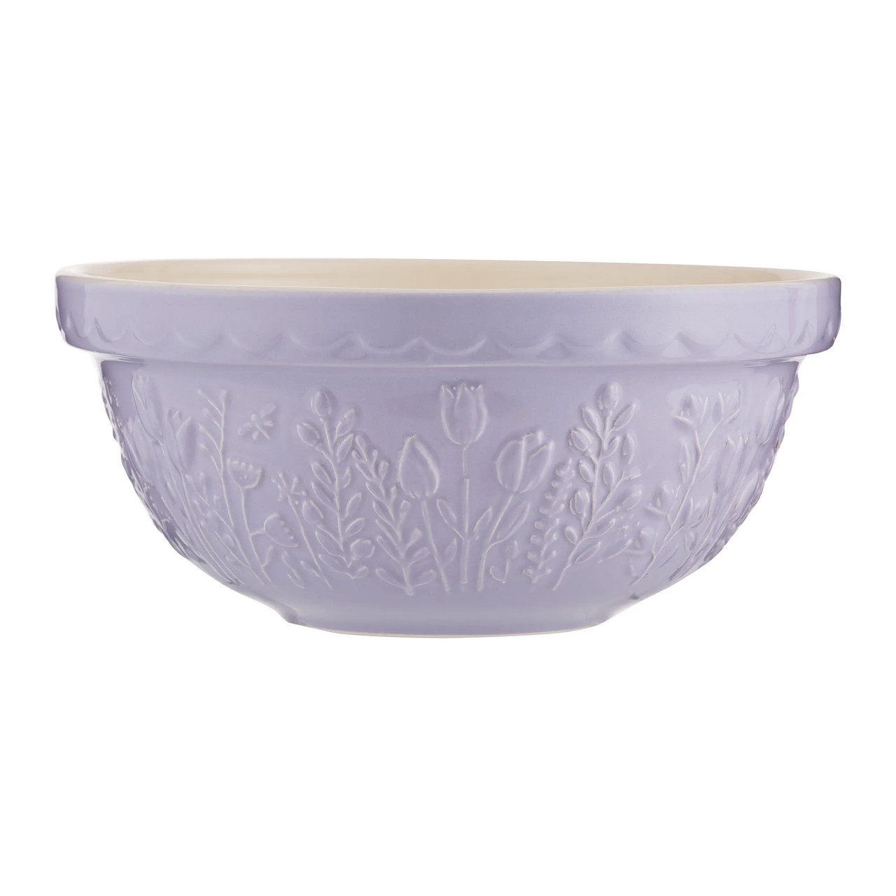 MASON CASH In The Meadow Tulip Lilac Mixing Bowl 24cm/2L-1