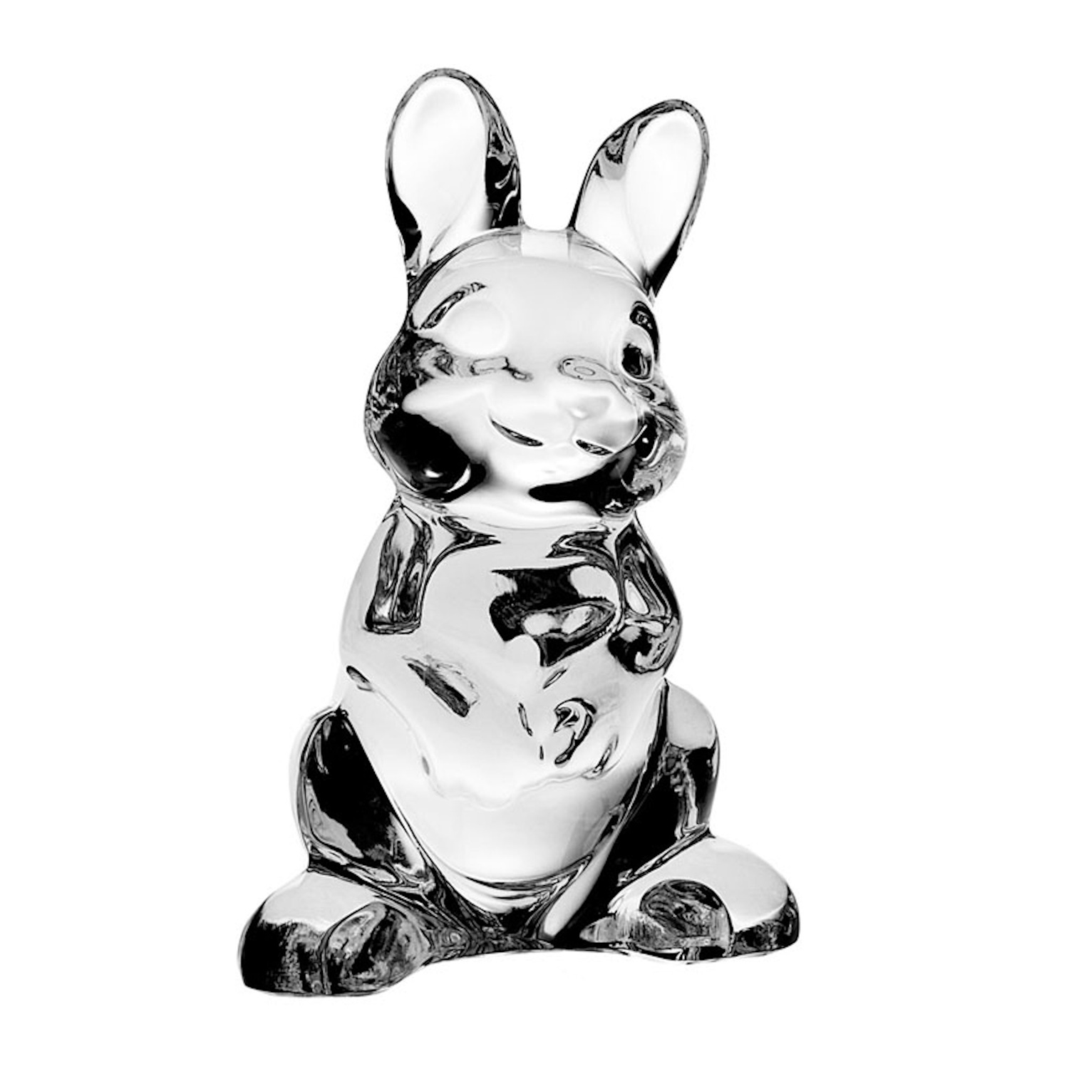 Bohemia Crystal Rabbit Figurine 10cm