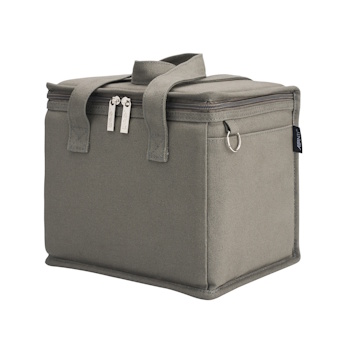 AVANTI Insulated Canvas Lunch Bag - Charcol