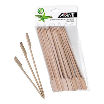 Avanti Bamboo Tepokushi Skewers 24cm - 50pce