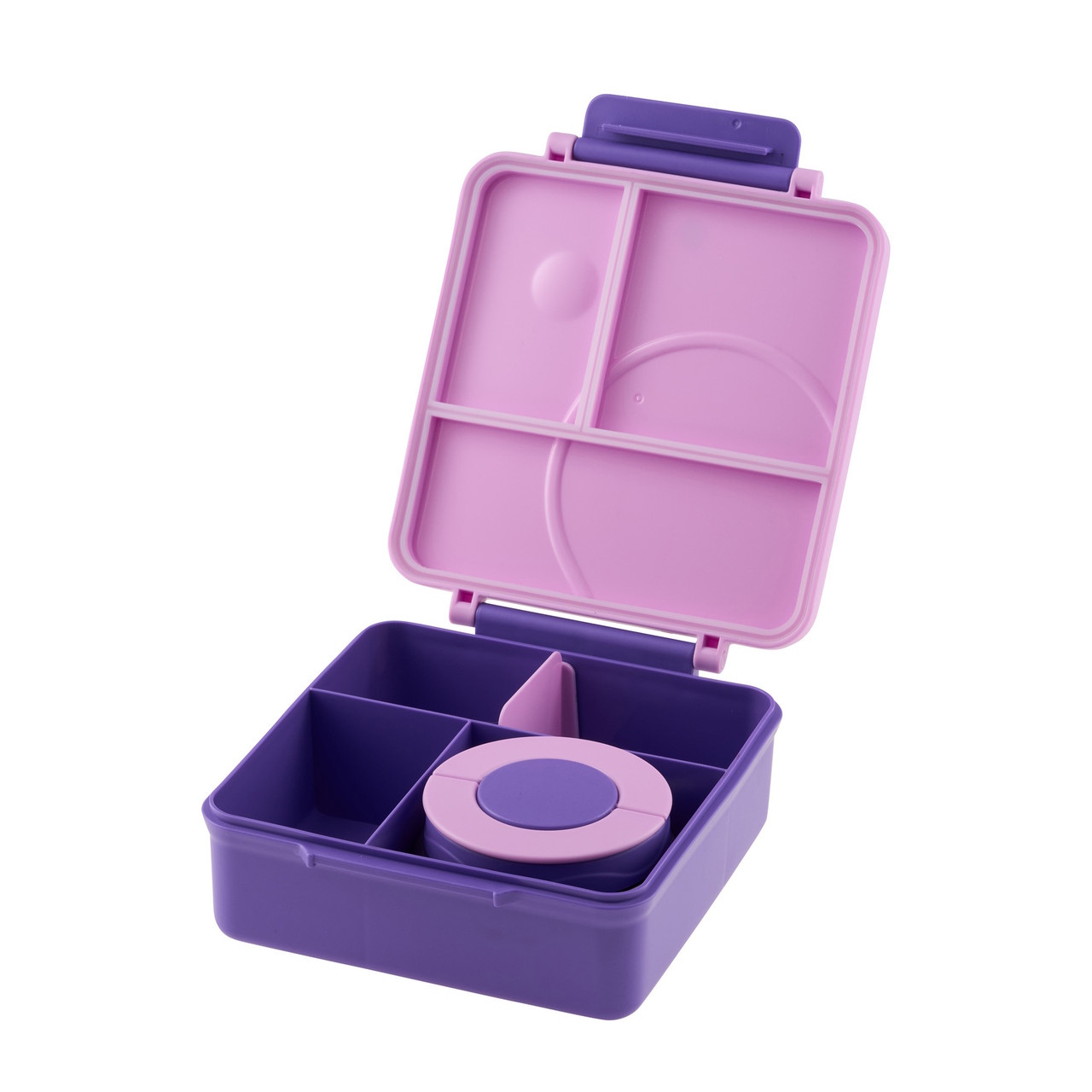 Avanti Yum Yum Bento Lunch Box w Insulated Food Jar - Lavender-2