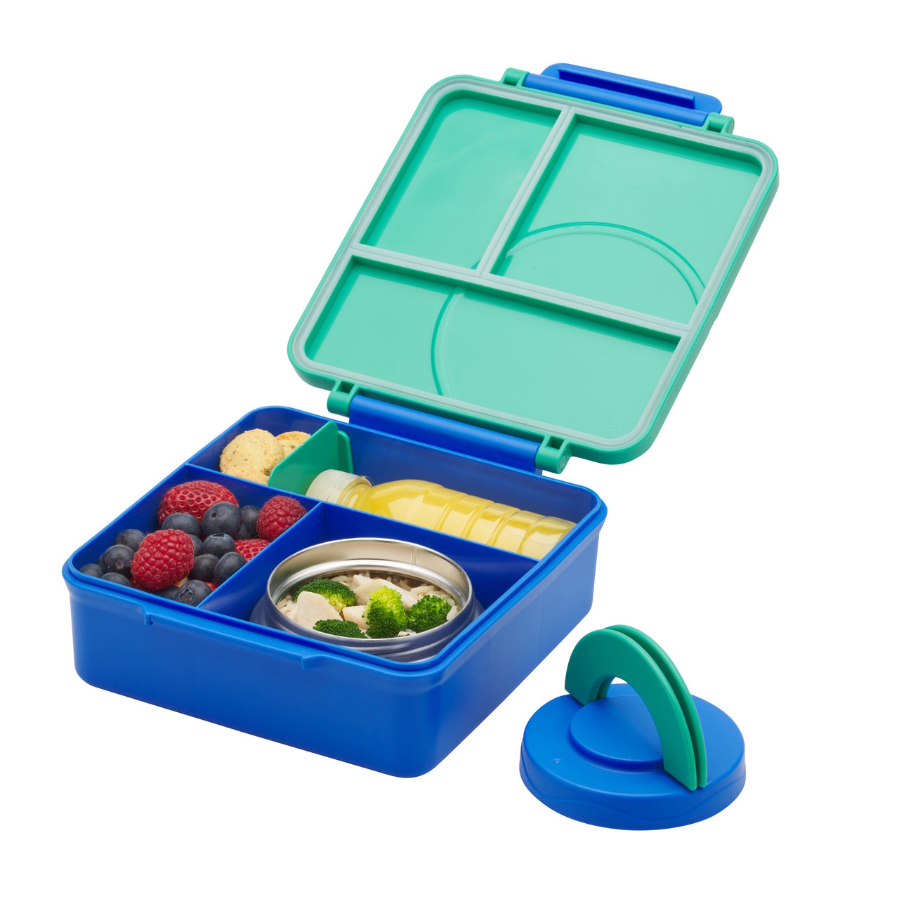 Avanti Yum Yum Bento Lunch Box w Insulated Food Jar - Green-4