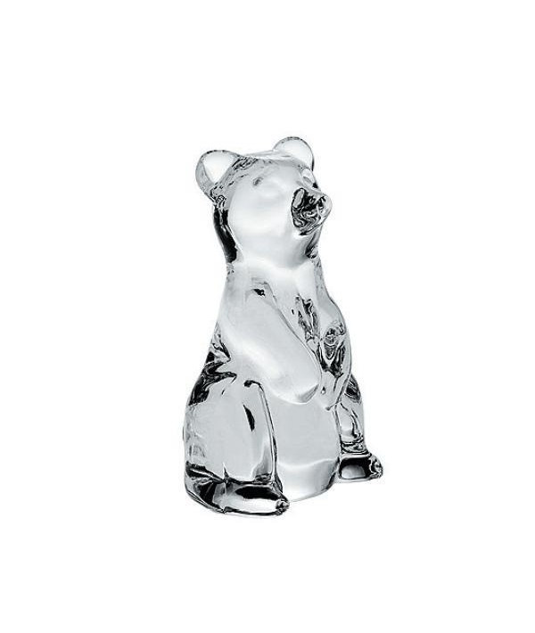 Bohemia Crystal Bear Figurine 7cm-1