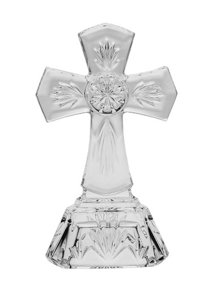 Bohemia Crystal Cross 17.5cm-1