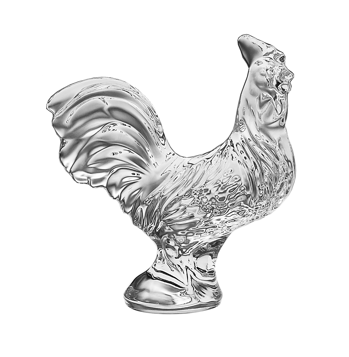 Bohemia Crystal Rooster Figurine 12cm-1