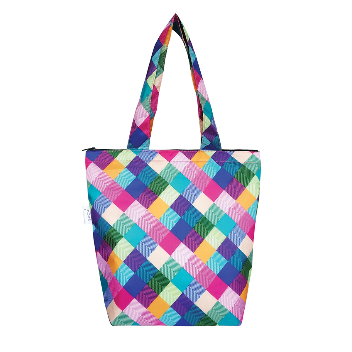 Sachi Insulated Market Tote - Harlequin