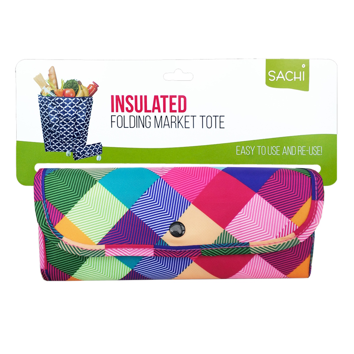 Sachi Insulated Market Tote - Harlequin-3