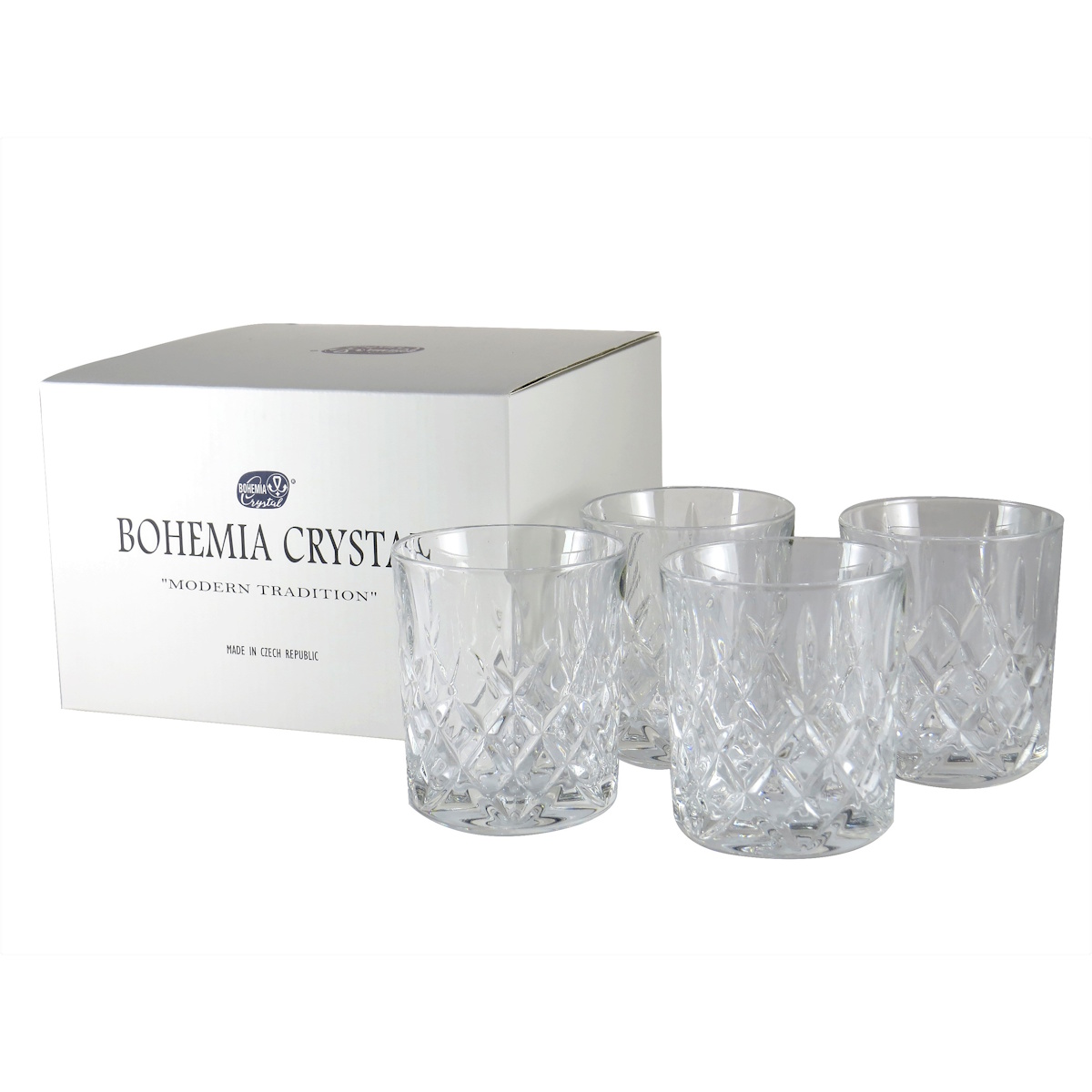 Bohemia Crystal Brixton DOF Tumbler 320ml 2pc-3