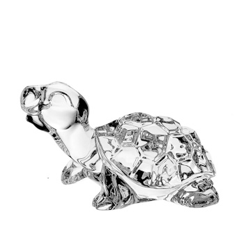 Bohemia Crystal Turtle Figurine 10cm