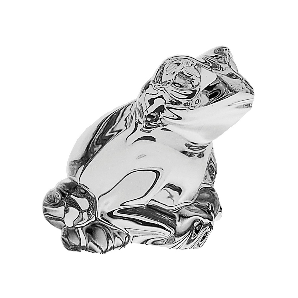 Bohemia Crystal Frog Figurine 7.8cm-1